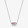 PANDORA Collar Halo Corazones  393632C01-45 - Imagen 3