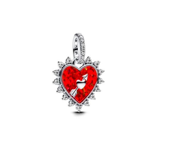 PANDORA Charm Colgante Flecha Corazón Giratorio 793667C01