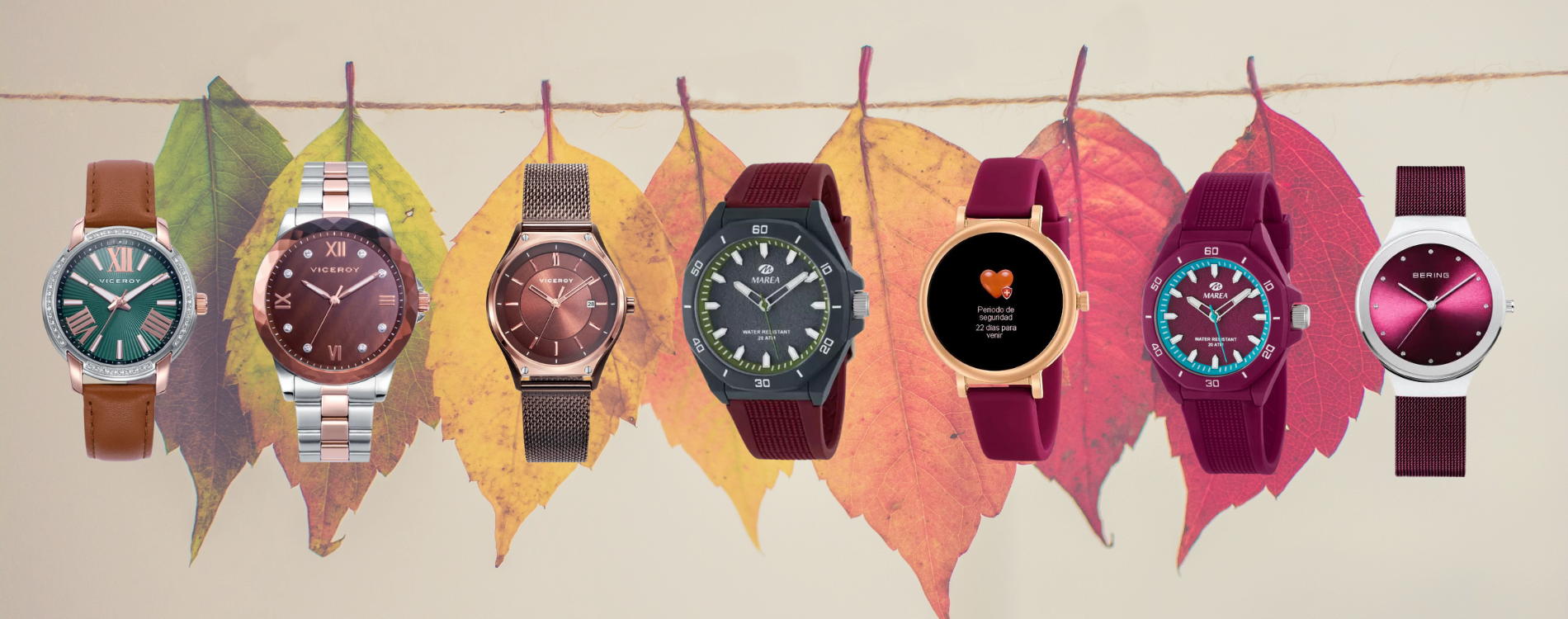 Relojes otoño