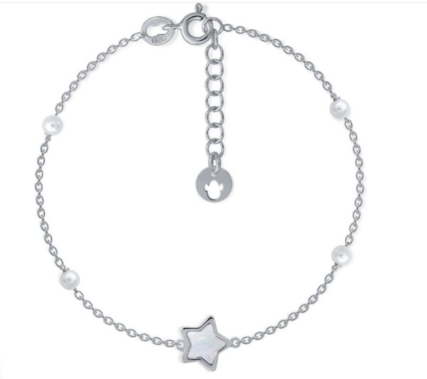 Pulsera Colección Cristal Pearl- estrella