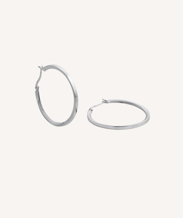 PENDIENTES ARO CUADRADO 40X2,5MM