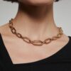 Collar Dorado con eslabones XL - Imagen 2