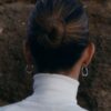 PENDIENTES NAUNET ARO ONDULADO - Imagen 2