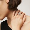 ANILLO TIRAS CIRCONITAS - Imagen 3