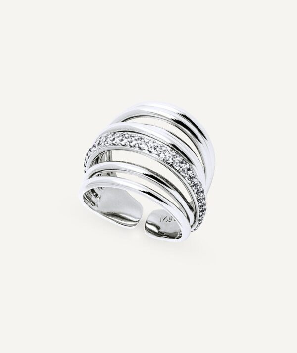 Anillo Oli con circonita