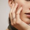 Anillo tiras con Circonitas - Imagen 2