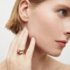 Anillo Salada con Ágata roja Ajustable - Imagen 7
