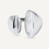 Anillo Ajustable Salina Baño de Plata - Imagen 2