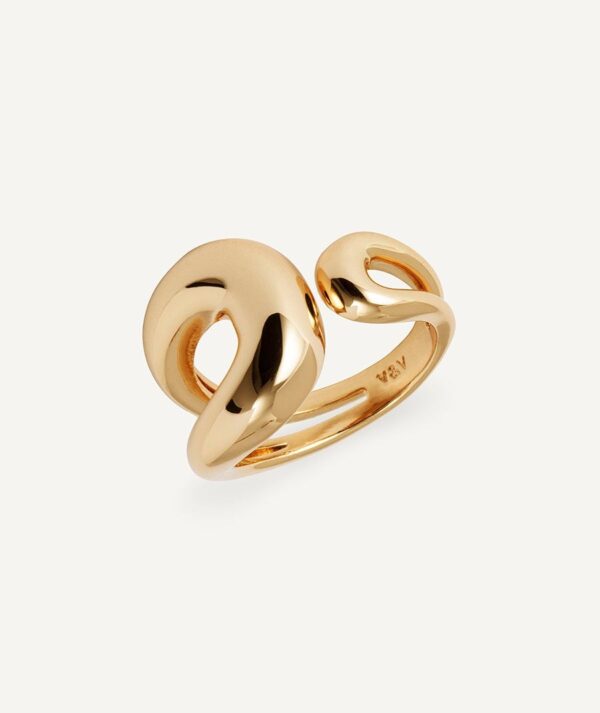 Anillo Suave Ajustable Chapado Vidal&Vidal
