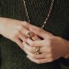 Anillo Talaia con piedras naturales - Imagen 2