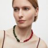 Collar con piedras naturales combinadas Salada multicolor - Imagen 4