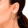 PENDIENTES ARO CUADRADO 40X2,5MM - Imagen 2