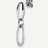Pendientes Cher con circonita - Imagen 2