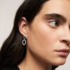 Pendientes Cher con circonita - Imagen 5