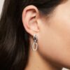 Pendientes Cher con circonita - Imagen 4