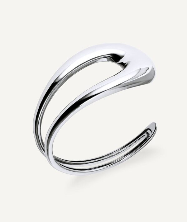 Pulsera Suave, bañada en plata de ley 925