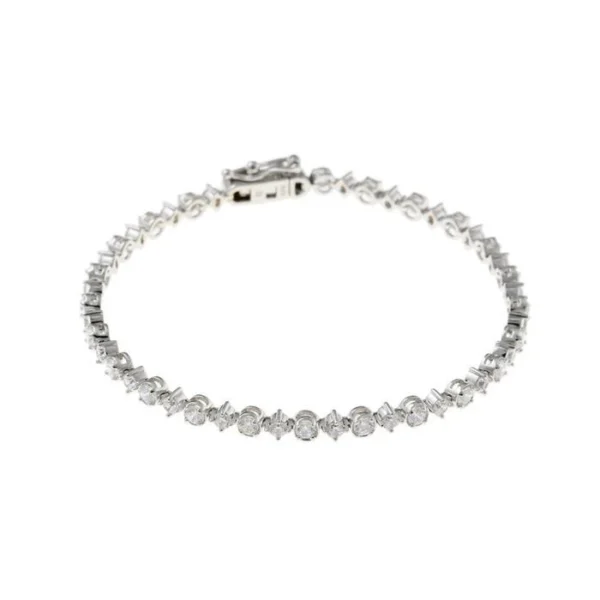 Pulsera Salvatore Plata Riviere