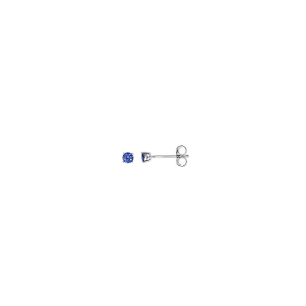 PENDIENTES PLATA  CIRCONITA TANZANITA
