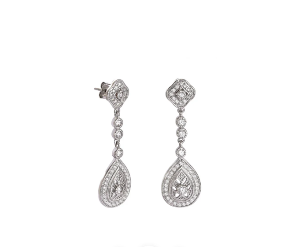 Pendientes Plata estilo Vintage