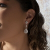 Pendientes Plata estilo Vintage - Imagen 3