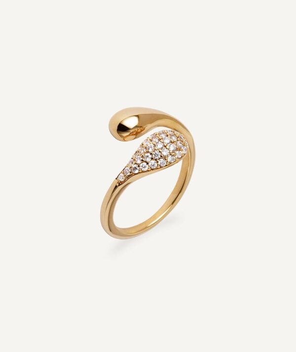 Anillo Cascade con circonita Anillo Cascade con circonita Anillo Cascade con circonita