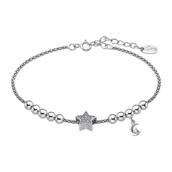 PULSERA ESTRELLA LOTUS SILVER MYSTIC LP1985-2/2 PLATA, MUJER