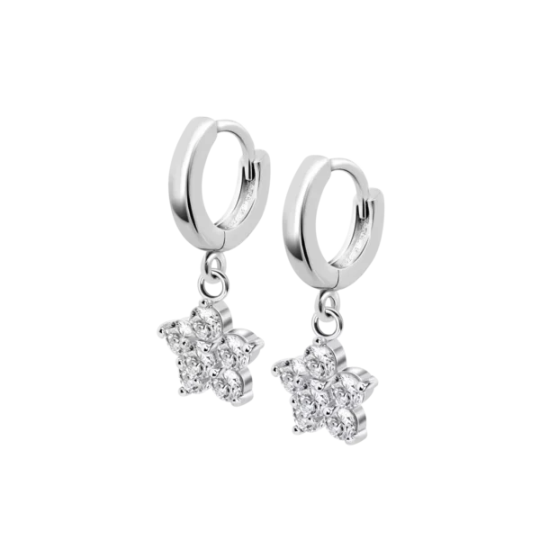 PENDIENTES ESTRELLA LOTUS SILVER LP3715-4/1 PLATA, MUJER