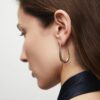 Pendientes de aro maxi Salma - Imagen 4