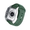 Reloj Smart de policarbonato con correa de silicona verde - Imagen 2