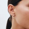 Pendientes ovales Sylvie - Imagen 4