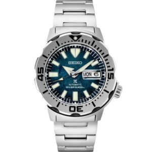 Reloj de hombre Prospex SRPH75K1 automático de acero y correa plateada