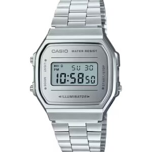 Reloj de mujer de Casio Collection A168WEM-7EF Mirror Face de acero