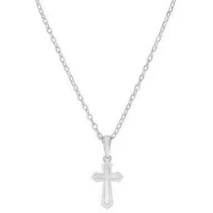 Colgante Plata Marea Niña D03307/BC Cruz Nácar