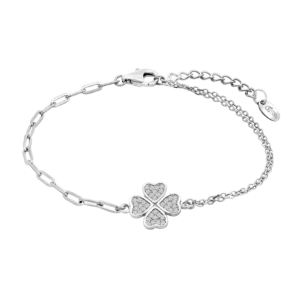 PULSERA TRÉBOL LOTUS SILVER LP3643-2/1 PLATA, MUJER