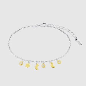 Pulsera Lotus Silver LP3890-2/1 Trendy de plata acabado brillo con circonita