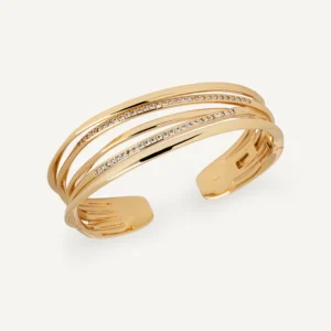 Brazalete Flow con circonitas