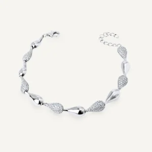 Pulsera Cascade con circonita