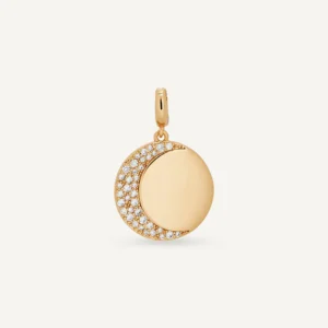 Charm Eclipse con circonitas blancas
