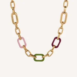 Collar acetato Multicolor Gelato