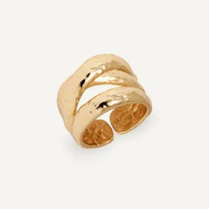 Anillo tiras cruzado Raice