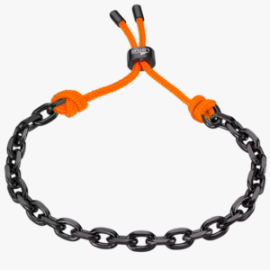 Pulsera Lotus Style Naranja/Negro